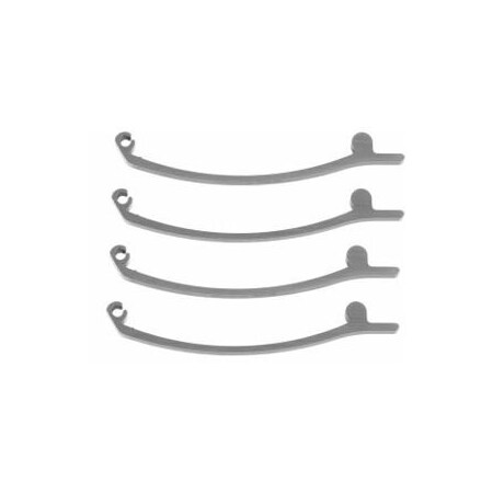 Holex Spare Clamping Clip Set for 366730, 4 Pieces 366731